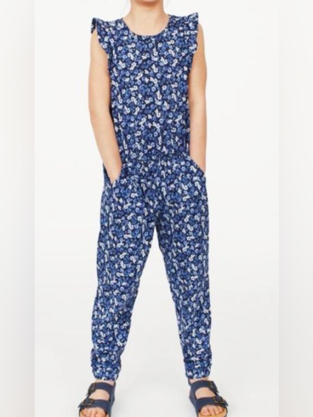 H&M  Floral Girls' Jumpsuit